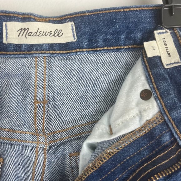 Madewell High Rise Flare Jeans - Women’s 24 - Picture 7 of 8